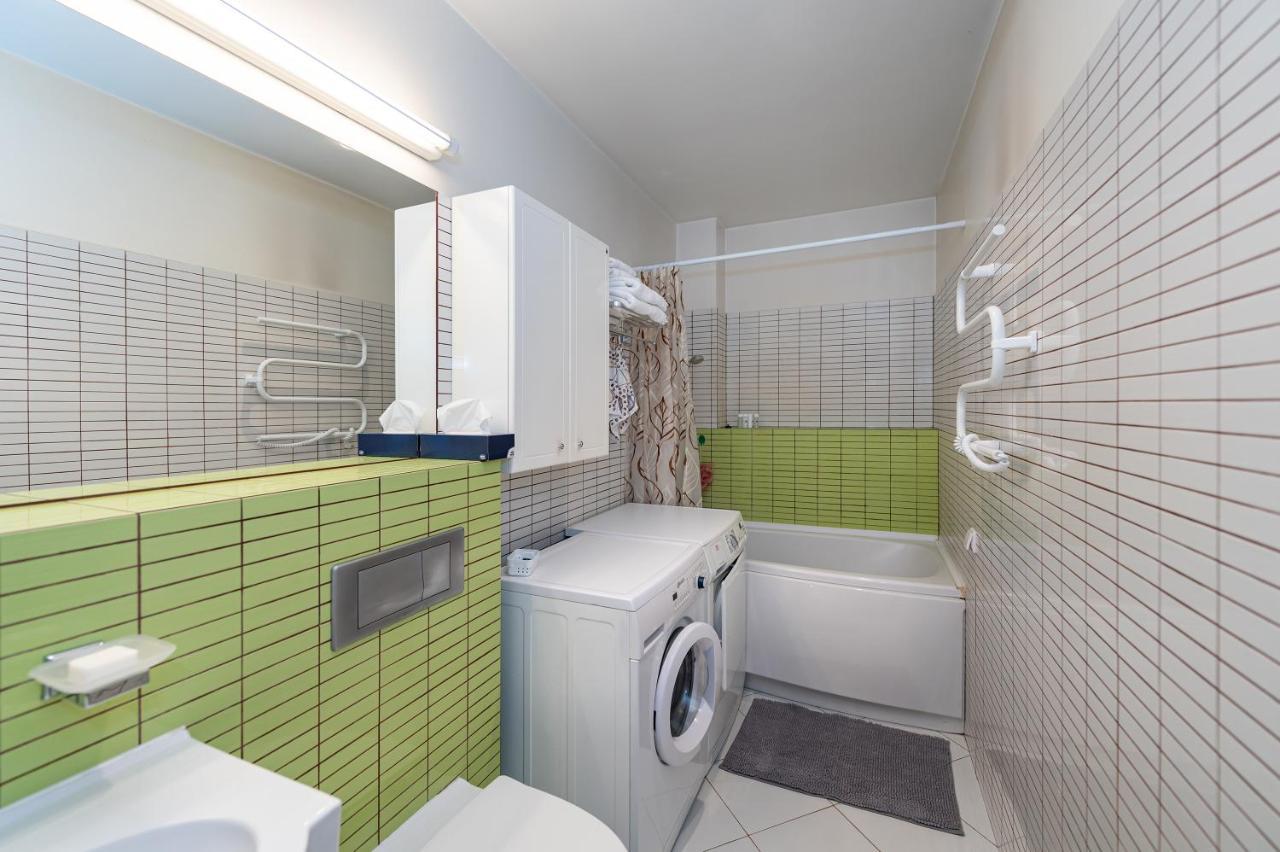קובנה Panoramic City Centre Apartment By Polo Apartments מראה חיצוני תמונה
