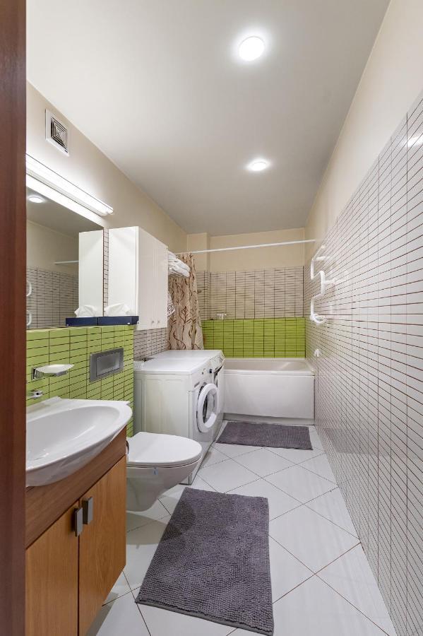 קובנה Panoramic City Centre Apartment By Polo Apartments מראה חיצוני תמונה